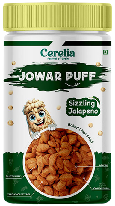 Jowar Puff - Sizzling Jalapeno