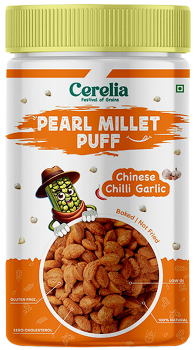 Pearl Millet Puff - Chilli Garlic