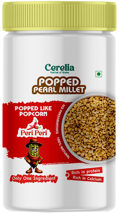 Popped Pearl Millet - Peri Peri