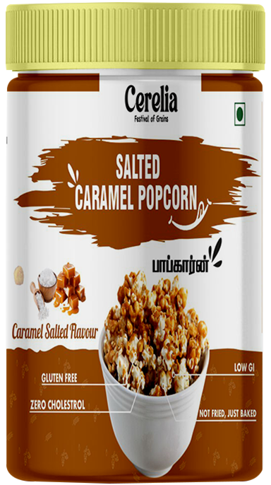 Salted Caramel Popcorn - Caramel Salted Flavour